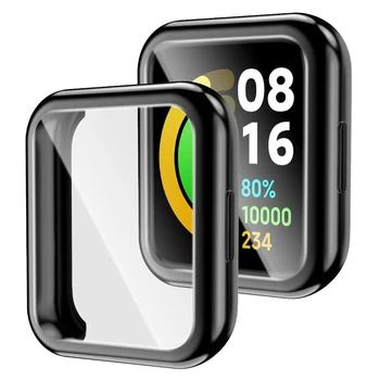 Caz De Protecție Pentru Redmi Watch 2 Lite, Plin De Acoperire Ecran Protector Rezistent La Șocuri Caz Pentru Redmi Uita-Te La 2 Km De Ceas Lite Bara Shell