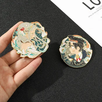 Anime Toaletă legat Hanako Kun Yashiro Nene Cupluri Cosplay Brosa Email Pin Insigna Metal Prop Decora
