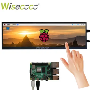 Wisecoco Aida64 Monitor Fâșie Lungă 12.6 Inch Întins Bar LCD Zmeura Atinge 1920x515 al Doilea Sub Afișare CPU GPU Monitorizare