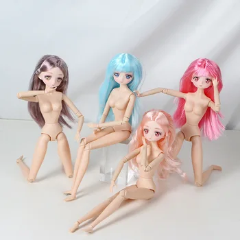 De două-dimensional Papusa de Moda 30cm Fete Papusa Anime Fata Papusa Printesa DIY Papusa Jucării pentru Fete Jucării pentru Copii Cadouri