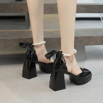 Indesata Pompe De Moda Pentru Femei Pantofi Cu Tocuri Înalte, Sandale Brand De Lux 2022 Noi De Primavara-Vara Din Piele Pu Partid Rochie De Designer De Mujer