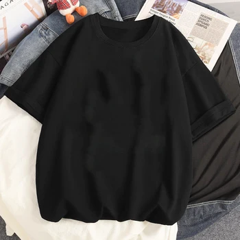 Dragon Model Topuri Harajuku Gotic Sus Camisetas Negru LadiesT Tricouri Estetica Grafic Scurt Maneca Poliester tricou Femei