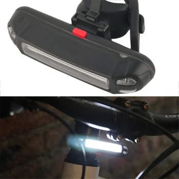 LED-uri de Biciclete Coada de Lampa Modul Multi Biciclete Ciclism Lumina de Avertizare Impermeabil USB Reîncărcabilă Față de Lumină din Spate