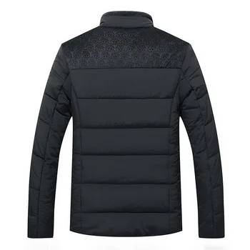 2022 Jachete De Iarnă Pentru Bărbați Plus De Catifea Groasă Barbati Haine Casual Culoare Solidă Vânt Cald Jacheta Barbati Fleece Îmbrăcăminte Paltoane Om