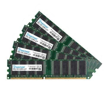 SNOAMOO DDR 2pcsx1GB 400MHz PC3200 184PIN CL3 RAM de Memorie de Înaltă Calitate Pentru Desktop DIMM Garanție pe Viață