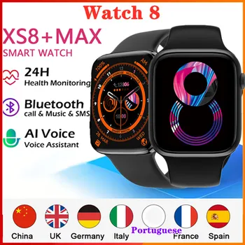 Noi XS8+ Max Smartwatch 2022 Seria 8 Ceas 8 Ceas Inteligent 1.93 inch Bluetooth Apel Voce Asistent Ceas 8 Femei Bărbați Smartwatch