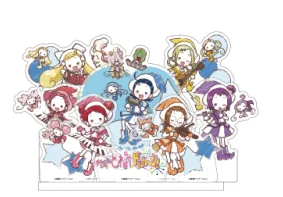 Anime Magical DoReMi Ceai De După-Amiază Harukaze DoReMi Aiko Momoko Acrilice Figura Stand Figura Brinquedos Copii Cadou Jucărie 2902