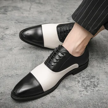 2022 A Subliniat Toe Barbati Pantofi Rochie De Afaceri De Moda Pantofi Casual Stil Britanic De Mari Dimensiuni 48 De Petrecere Nunta Încălțăminte