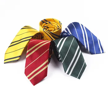 7CM Potter Cravata Roșie Student Lega Colegiul Britanic Băieți Fete cu Fermoar Legături Cosplay Magic Papion Gravata Colegiul Cravata Fanii Cadou