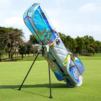 Trimite Crosa!Golf-coreean Unisex Rack Geanta Lady Suport Femei Sport Portabil Club Colorate Transparente Rucsac TPU rezistent la apa