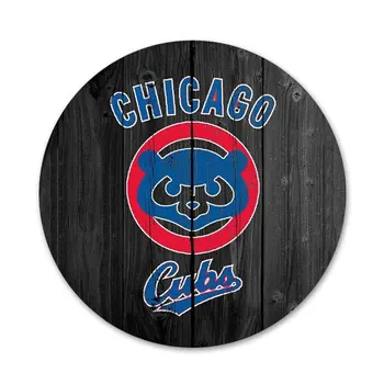 Baseball Chicago Cubs statele UNITE ale americii Logo-ul Echipei Insigna Brosa Accesorii Pentru Haine Rucsac Decor cadou
