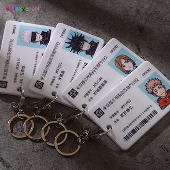 Anime Jujutsu Kaisen Gojo Satoru Plastic Student ID Card Autobuz Titularul Cosplay Propunerii pentru Cadou de Crăciun