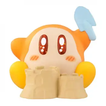 Anime Kawaii Hoshi No Kirby Figura De Vară Pe Plajă Kirby: Dreptul Înapoi La Tine! Se Clătina Dee Jucării Din Pvc, Model Periferice Ornamente