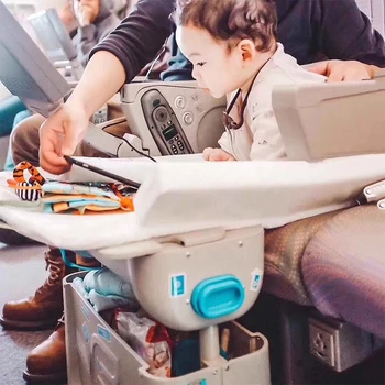 Copil de dormit valiză pe roți de călătorie copii plimbare aeronave multi-funcție de noul design PP bagaje copii pat cutie creative valiza