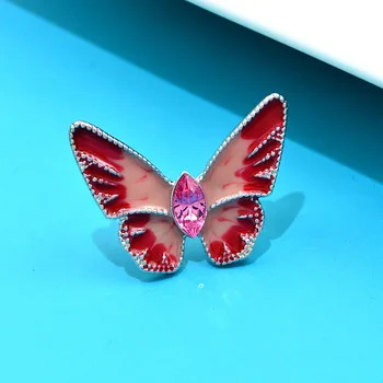 CINDY XIANG Moda Multi-culoare Smalt Fluture Broșe pentru Femei Rochie Strat de Ace de Drăguț Mici Insecte Material de Aliaj