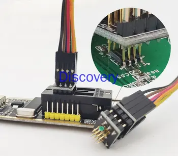 Test de ardere Sonda Pogo Pin 1.27 Chip POS WSON SOIC VSOP SPI FLASH 8P Cu Cablu de 30cm