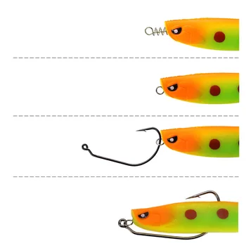 20buc/lot Manivela cârlig de pește cârlige de pescuit cârlig moale pentru nada sau momeala palavrageala