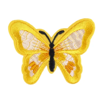 H9ED 10 Bucati Multicolore pentru fluture de Cusut/de Fier Pe Aplicatii de Broderie Patch-uri pentru Arte Meserii DIY Decorare T-Shirt pentru