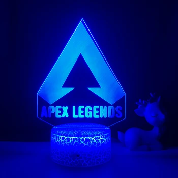 Apex Legende LOGO-Lumina de Noapte Led Culori Schimbă Lumina pentru Jocul Decor Camera Idei Cool Eveniment Premiul Jucătorii de Naștere Cadou Usb Lampa