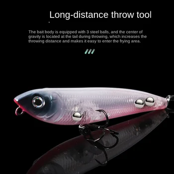 10g 90mm 1buc Robot Promelas Pește Capcana Atrage Pesca Artificiale de apă Sărată Abs Momeală de Pescuit Vib Bionic Înot Twitch Momeli