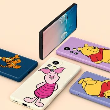 Pooh Prieten de Desene animate Disney Pentru Huawei Nova 5Z Pro 4E 4 3i 3 8 8i 8SE 7SE 7 6SE 7i 6SE 6 5i 5 5T Lichid de Silicon Caz de Telefon
