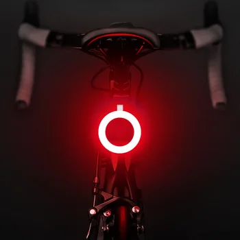 Bicicleta Stop Impermeabil USB Exigibilă LED Biciclete Lumina din Spate Douăsprezece Constelații Ciclism Coada de Lumină Lampă
