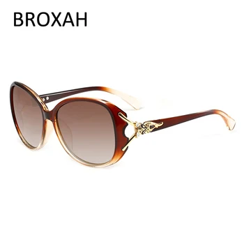 Polarizat ochelari de Soare Moda pentru Femei Fox Design Ochelari de Soare UV400 Oglinda Anti-Orbire Accesorii Ochelari Doamnelor Nuante