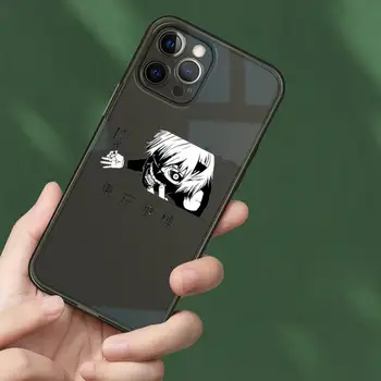 Tokyo Ghoul Kaneki Ken anime Caz de Telefon Transparent pentru iPhone 7 8 11 12 se 2020 mini pro X XS XR MAX Plus