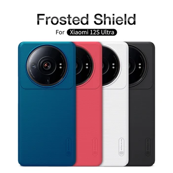 Pentru Xiaomi 12S Ultra Caz NILLKIN Frosted Shield Plastic Dur Proteja PC-ul Shell Capacul din Spate pentru Xiaomi Mi 12S Ultra 5G