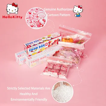 10BUC Kawaii Sanrio Hello Kitty Melodia Mea LittleTwinStars Conservant Sac de Frumusete Drăguț de uz Casnic Sigiliu Sac de Ambalare produse Alimentare