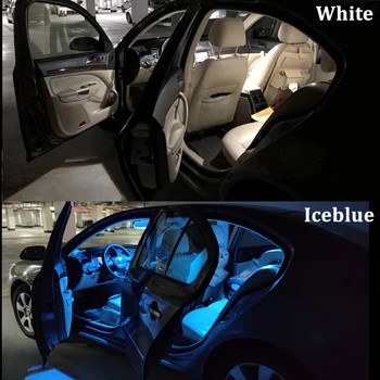 8x Masina Becuri LED Lumina de Interior Kit Pentru anul 2013 2016 2017 2018 CHEVROLET Chevy Spark M300 EV M400 Harta Dom Licență Lampa