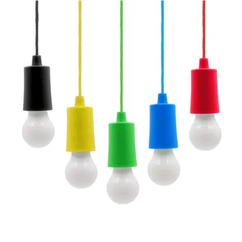 3W Colorate Trage Cablul de Bec Led-uri în aer liber, Grădină Camping Agățat de Lumină LED-uri Lampa Portabila LED Smart GRĂTAR Bec