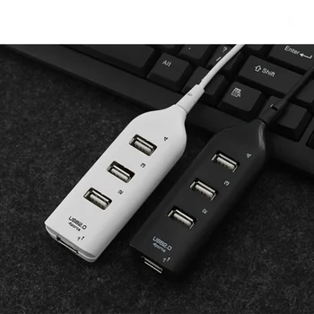Multi Hub USB 2.0 de Mare Viteza Hub-Adaptor Mini-USB 2.0 4 Porturi Splitter Pentru PC, Laptop, Notebook Periferice Accesorii
