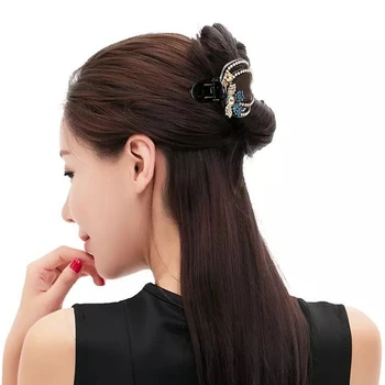 1 buc Stras Floare Duckbill Gheare de Păr Agrafe de Par Pentru Femei Ac de păr de Coadă de cal articole pentru acoperirea capului Instrumentele de Styling de Păr Accesorii