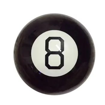 Noi 9.84 în Decompresie Jucărie Prezice Magic Ball Destop Decor Divinație Consumabile Negru 8 Prezice Rechizite pentru Copii