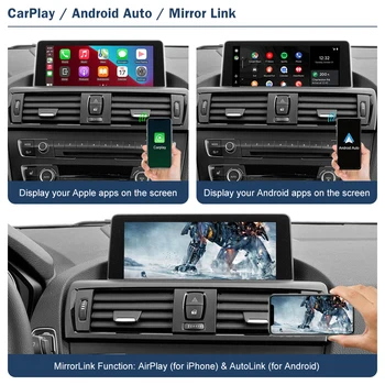 Wireless Apple CarPlay pentru BMW seria 1 Seria 2 F20 F21 F22 F23 F45 2011-2020 NBT EVO cu Mirror Link AirPlay Masina Funcția de Redare