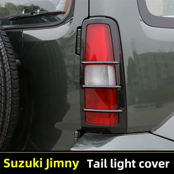 Masina Fata-Spate, Lumina Hote Decor Acoperi Tăiați Coada de Lampa Paznici Autocolant ABS Pentru Suzuki Jimny Perioada 2007-2017 Exterior Accesorii