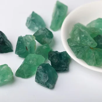 Naturale Fluorit Verde Piatră Minerale-Specimen De Cuarț De Cristal Pietre Brute De Vindecare Decor Acasă Sau Ffish Rezervor De Decor