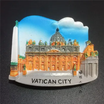 Vatican, Roma, Pisa, Veneția DUOMO DI MILANO, Venezia, Italia Firenze Bandiera D ' Italia Suveniruri Colecție 3d Magnet de Frigider