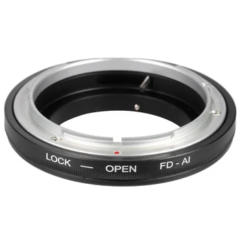 FD-AI Inel Adaptor de Montare Obiectiv pentru Canon FD Lentilă pentru a se Potrivi pentru Nikon AI F Monta Lentile