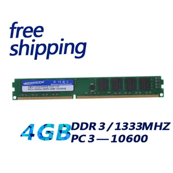 KEMBONA Brand Nou Ram DDR3 4GB 1333MHz PC 10600 Desktop Memorie RAM Compatibil Cu Toate Costum Placa de baza Pentru Intel și pentru a-M-D