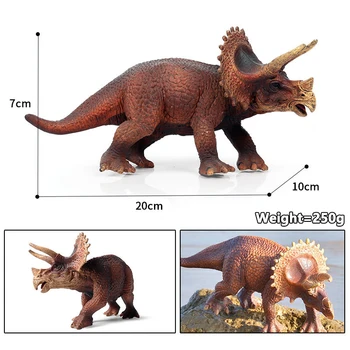 Preistorice de Dinozauri Jurassic World Animale Zoo Triceratops Model de Cifrele de Acțiune de Colectare de Jucării Educative pentru Copii de Cadou