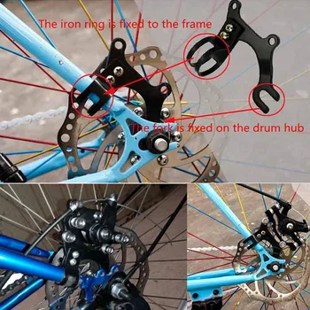 Noul Hot Reglabil de biciclete Biciclete de Frână de la Discul Suport Cadru Adaptor Ciclism Montare Suport SMR88