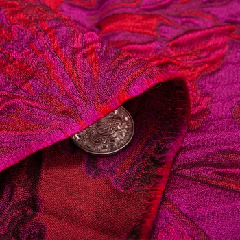 Romantic burgundia floare de moda tesatura jacquard dress rochie de pânză cheongsam tesatura noi oferte speciale pentru a trimite un model de rochie