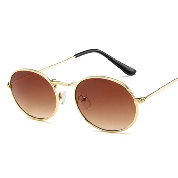 Ochelari rotunzi Bărbați Femei ochelari de Soare Vintage Sunglasse Femei de Brand Designer Rotund ochelari de Soare UV400