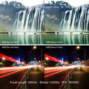 K&F MRC Slim ND1000 52/58/62/67/72/77/82mm Camera filtru ND Lentile Super HD de Sticlă Filtru de Densitate Neutră Pentru Canon Nikon Sony