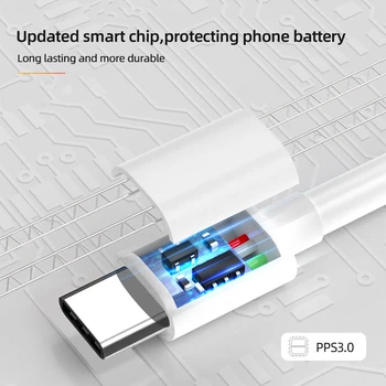 Xiaomi Cablu Original 6A Turbo Cablu de încărcare Rapidă Quick Charge Cablu Pentru Xiaomi Redmi Nota 11 10 9 Pro Poco X3 X4 F3 KM 12 11 10