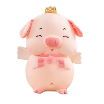 Fierbinte 1 buc 30-70cm Gigant de Desene animate Drăguț Porc Roz de Pluș, Jucării Umplute Kawaii Piggy Păpuși Pernă Moale pentru Fete Pentru Copii Cadouri