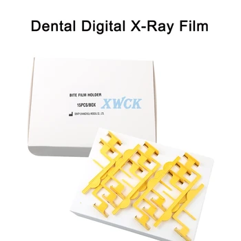 15buc/set Dentar Titular Dentare Digital X-Ray Film Uz Stomatologic Digital X-Ray Film Pozitioner Suport din Plastic Pentru Laborator Dentar