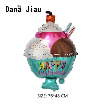 Dana Jiau înghețată alimente balon petrecere baloane Festivalul de tort magazin de vacanță decorare baloane gonflabile